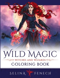 Enlarge image Cover: Wild Magic - Witches and Wizards Coloring Book - Fairies & Fantasy Pty
