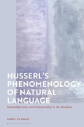 Bild: Husserl's Phenomenology of Natural Language - Bloomsbury Academic