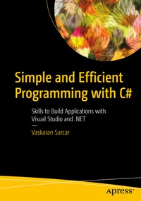 Enlarge image Cover: Simple and Efficient Programming with C# - Apress