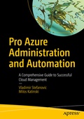 Cover: Pro Azure Administration and Automation - APress