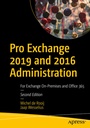 Cover: Pro Exchange 2019 and 2016 Administration - APress