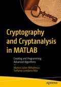 Cover: Cryptography and Cryptanalysis in MATLAB - APress