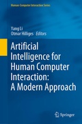 Cover: Artificial Intelligence for Human Computer Interaction: A Modern Approach - Springer