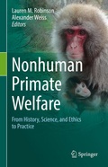 Cover: Nonhuman Primate Welfare - Springer