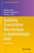 Cover: Applying Quantitative Bias Analysis to Epidemiologic Data - Springer