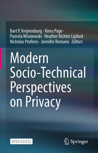 Abbildung von: Modern Socio-Technical Perspectives on Privacy - Springer