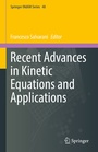 Cover: Recent Advances in Kinetic Equations and Applications - Springer