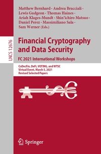Abbildung von: Financial Cryptography and Data Security. FC 2021 International Workshops - Springer