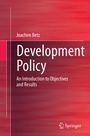 Cover: Development Policy - Springer