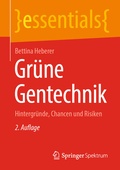 Cover: Gr&uuml;ne Gentechnik - Springer Spektrum