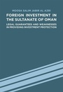 Cover: Foreign Investment in the Sultanate of Oman - Klaus Schwarz Verlag