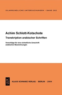 Abbildung von: Transkription arabischer Schriften - Klaus Schwarz Verlag