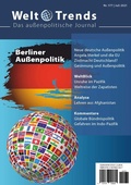 Cover: Berliner Au&szlig;enpolitik - WeltTrends