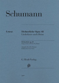 Abbildung von: Robert Schumann - Dichterliebe op. 48 - Henle, Günter