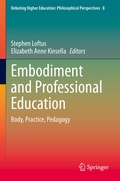 Cover: Embodiment and Professional Education - Springer