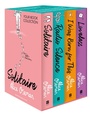 Cover: Alice Oseman Four-Book Collection Box Set (Solitaire, Radio Silence, I Was Born For This, Loveless) - Harper Fire