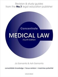 Abbildung von: Medical Law Concentrate - Oxford University Press