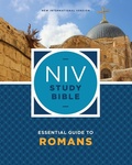 Cover: NIV Study Bible Essential Guide to Romans, Paperback, Red Letter, Comfort Print - Zondervan