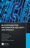 Cover: Blockchain for Information Security and Privacy - CRC Press