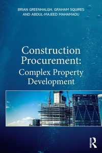 Enlarge image Cover: Construction Procurement - Routledge