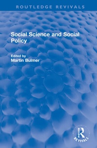 Enlarge image Cover: Social Science and Social Policy - Routledge