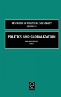 Cover: Politics and Globalization - JAI Press Inc.
