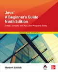 Cover: Java: A Beginner's Guide, Ninth Edition - McGraw-Hill Education