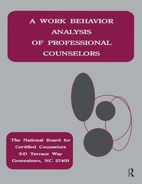 Abbildung von: A Work Behavior Analysis Of Professional Counselors - Routledge