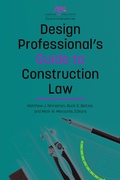Cover: Design Professional's Guide to Construction Law - American Bar Association