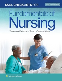 Enlarge image Cover: Skill Checklists for Fundamentals of Nursing - WOLTERS KLUWER HEALTH