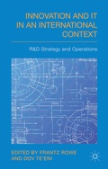 Cover: Innovation and IT in an International Context - Palgrave Macmillan
