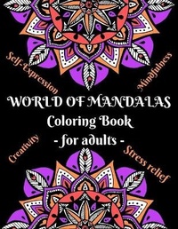 Enlarge image Cover: World Of Mandalas Coloring Book For Adults - Charlotte Grey
