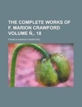 Cover: The Complete Works of F. Marion Crawford (Volume 12) - Rarebooksclub.com
