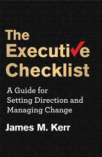 Enlarge image Cover: The Executive Checklist - Palgrave MacMillan