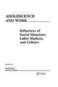 Cover: Adolescence and Work - Routledge