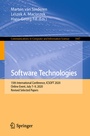 Cover: Software Technologies - Springer