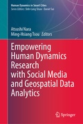 Cover: Empowering Human Dynamics Research with Social Media and Geospatial Data Analytics - Springer