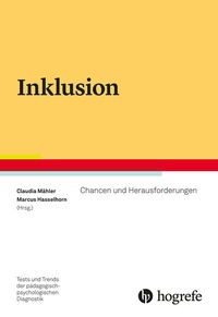 Abbildung von: Inklusion - Hogrefe