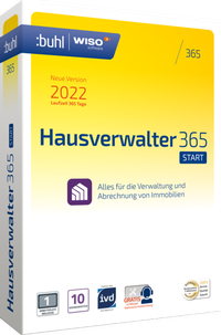 Enlarge image Cover: WISO Hausverwalter 365 Start - BUHL-DATA-SERVICE