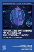 Cover: Functionalized Nanomaterials for Biosensing and Bioelectronics Applications - Woodhead Publishing