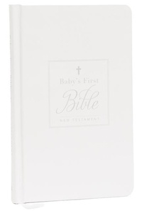 Bild: KJV, Baby's First New Testament, Hardcover, White, Red Letter, Comfort Print - Thomas Nelson Publishers