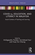 Cover: COVID-19, Education, and Literacy in Malaysia - Routledge