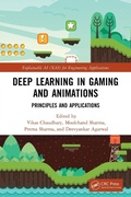 Cover: Deep Learning in Gaming and Animations - CRC Press