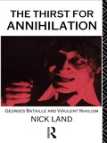 Cover: The Thirst for Annihilation - Routledge