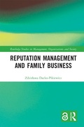 Cover: Reputation Management and Family Business - Routledge