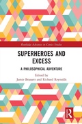 Cover: Superheroes and Excess - Routledge