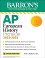 Cover: AP European History Premium, 2022-2023: 5 Practice Tests + Comprehensive Review + Online Practice - Kaplan Publishing