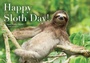 Cover: Happy Sloth Day! - Beach Lane Books
