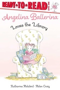 Cover: Angelina Ballerina Loves the Library - Simon Spotlight