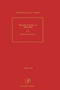 Cover: Advances in Heat Transfer: Volume 39 - Academic Press
